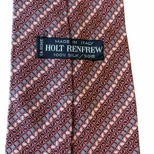 Holt Renfrew Red Silk Tie
